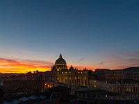 DSC 2733 : roma, sanpietro, tramonti