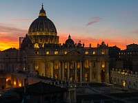 DSC 2736 : roma, sanpietro, tramonti