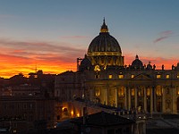 DSC 2741 : roma, sanpietro, tramonti