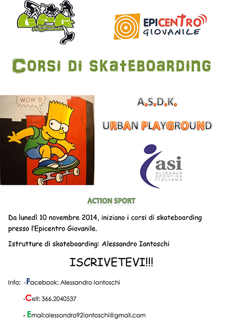 Corsi di skateboarding