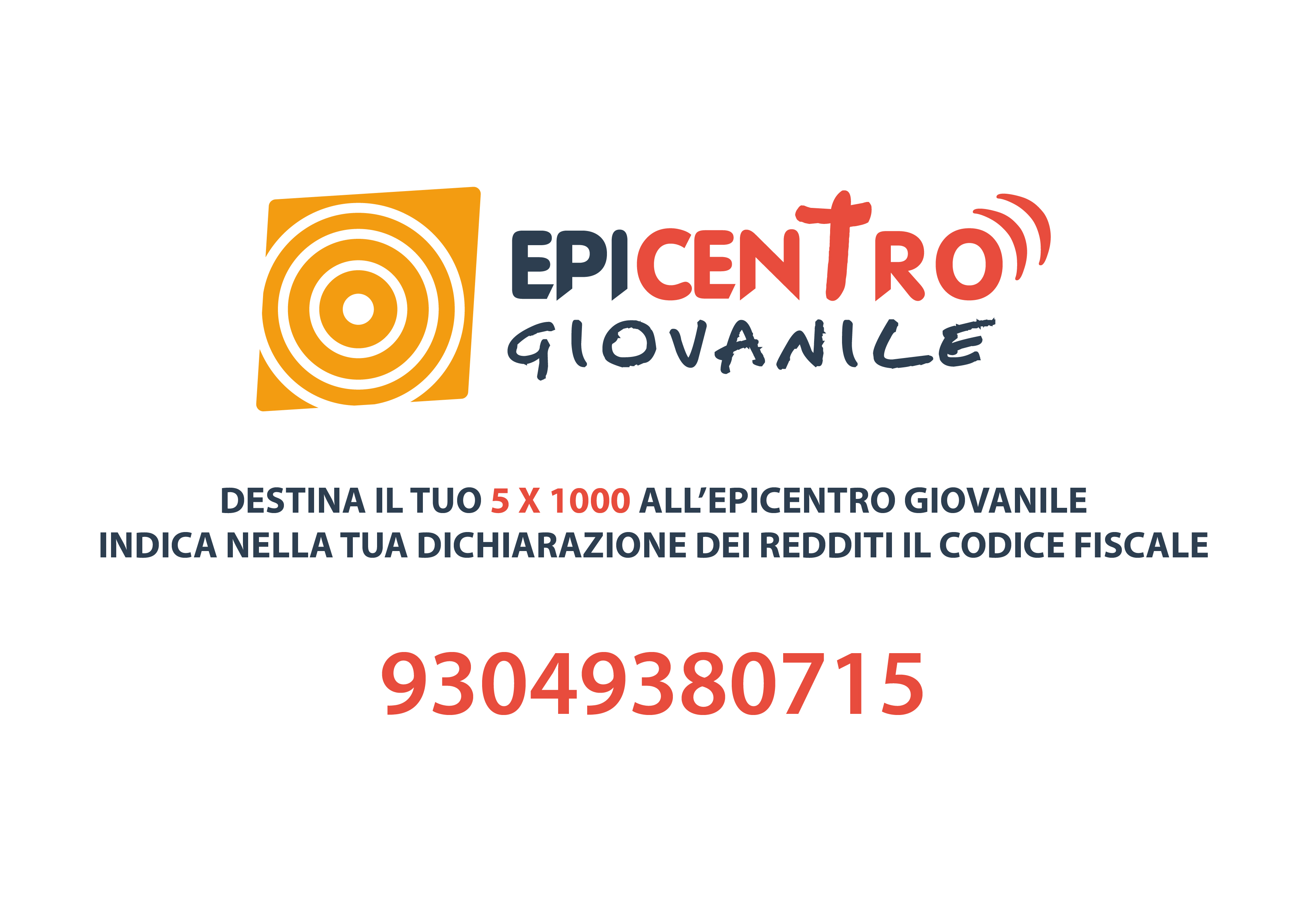 Dona il tuo 5×1000 all’Epicentro Giovanile